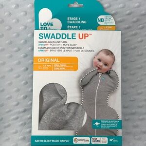 NWT Love to Dream Original Swaddle Up in Gray
